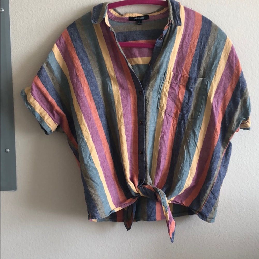 Madewell Stripe Top